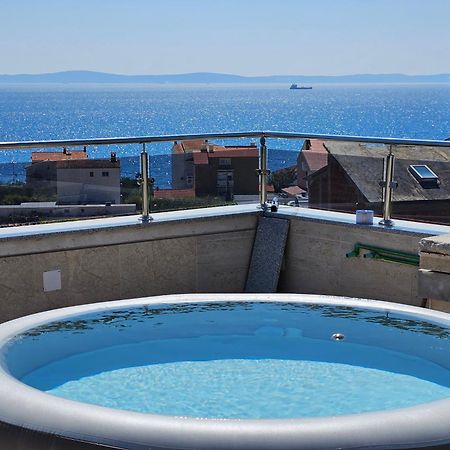 Modern Villa With Jacuzzi, Beautiful Sea View, Near Split! Villa 36A Podstrana Esterno foto