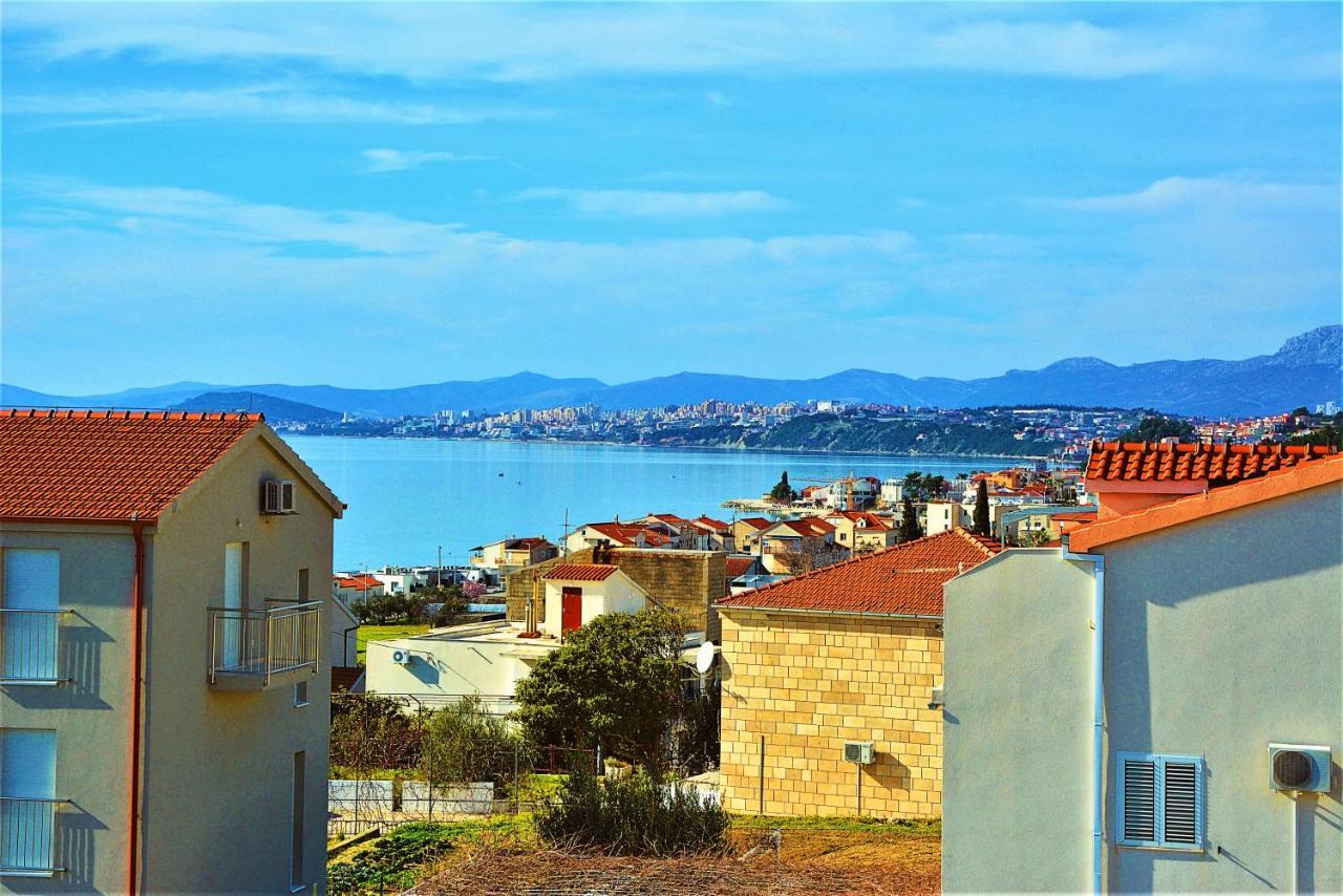 Modern Villa With Jacuzzi, Beautiful Sea View, Near Split! Villa 36A Podstrana Esterno foto