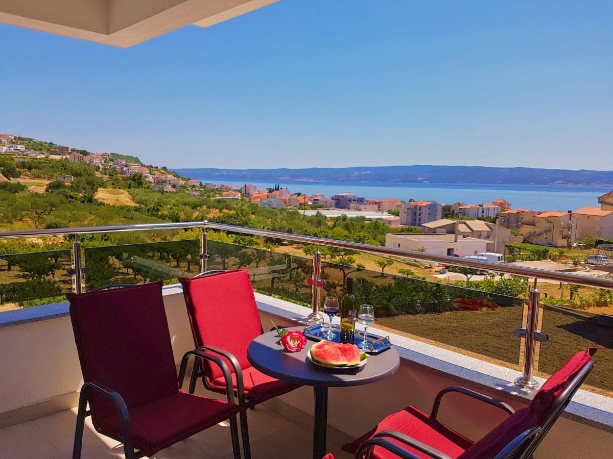 Modern Villa With Jacuzzi, Beautiful Sea View, Near Split! Villa 36A Podstrana Esterno foto