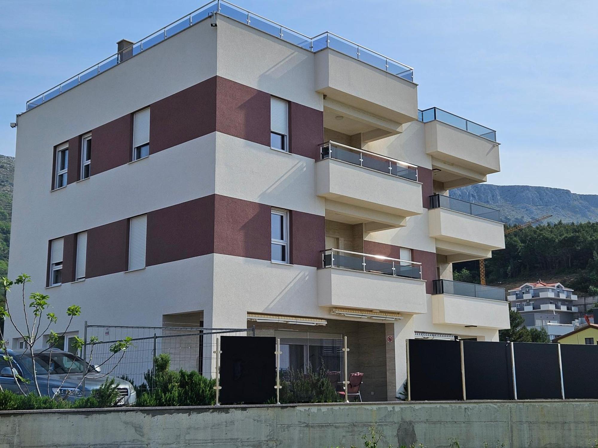 Modern Villa With Jacuzzi, Beautiful Sea View, Near Split! Villa 36A Podstrana Esterno foto