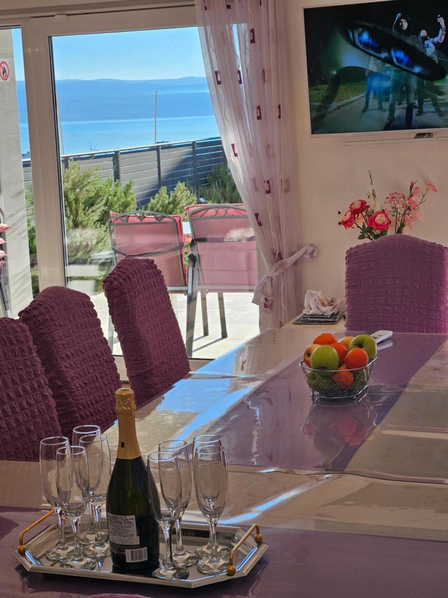 Modern Villa With Jacuzzi, Beautiful Sea View, Near Split! Villa 36A Podstrana Esterno foto