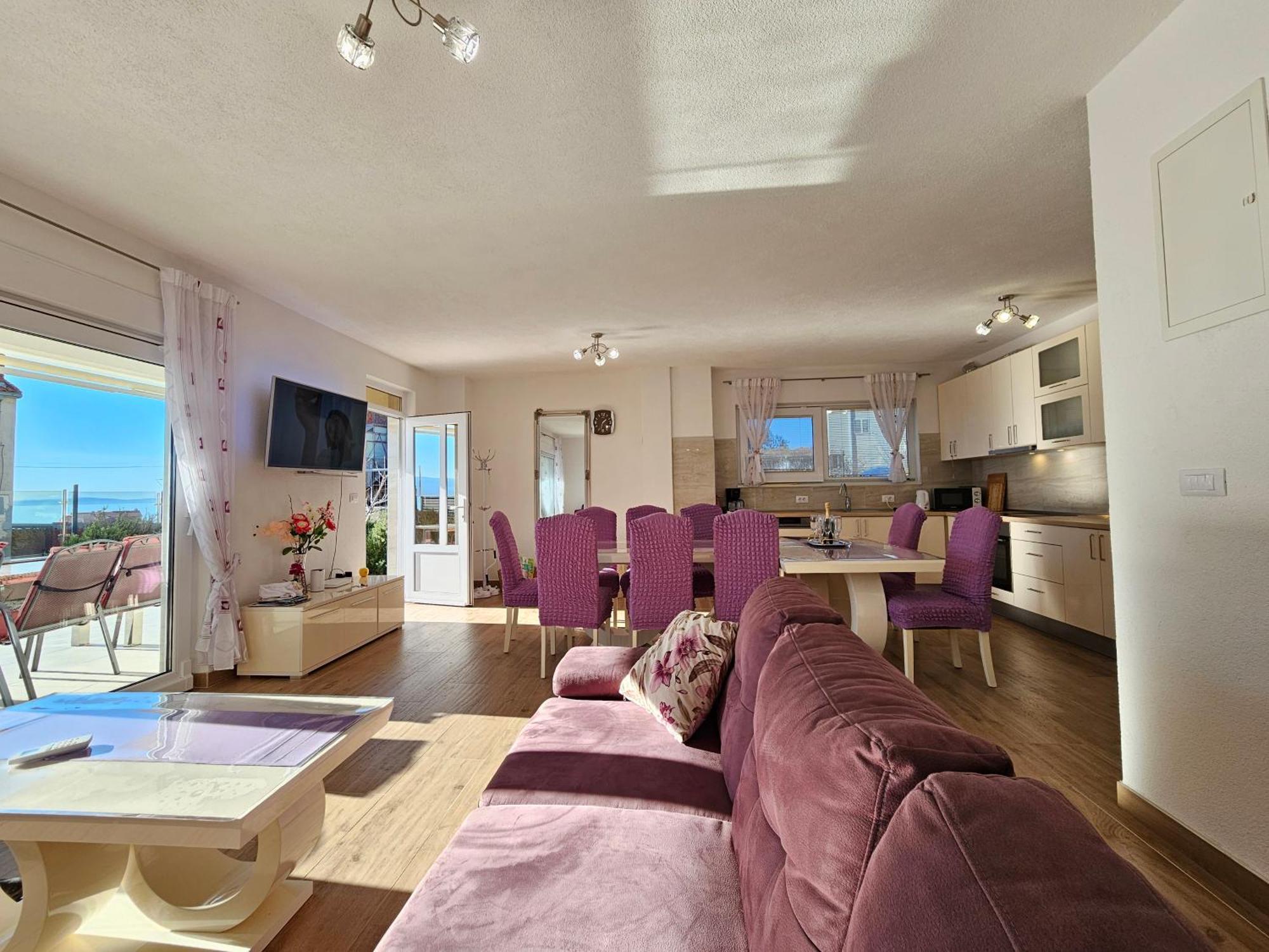 Modern Villa With Jacuzzi, Beautiful Sea View, Near Split! Villa 36A Podstrana Esterno foto